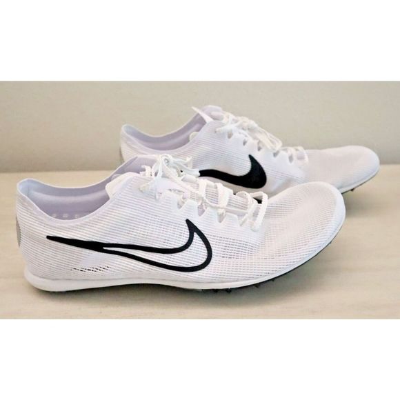 Nike Zoom DR2733 100 Men's Sz 10 White Mamba V6 Track & Field Distance Spikes - Picture 4 of 7
